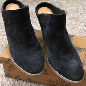 Suede Grey Dolce Vita Mules